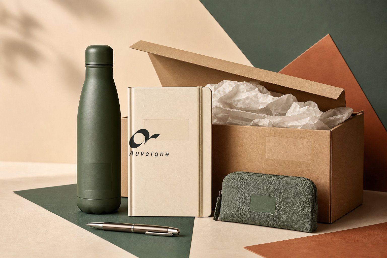 Kit corporativo personalizado Auvergne